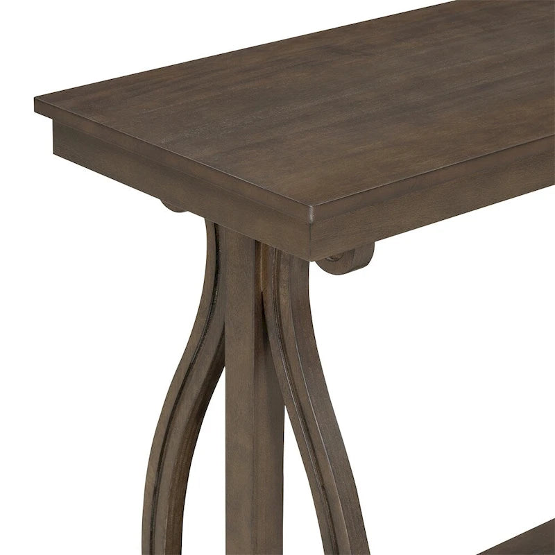 48 Inch Rustic Farmhouse Entryway Console Table