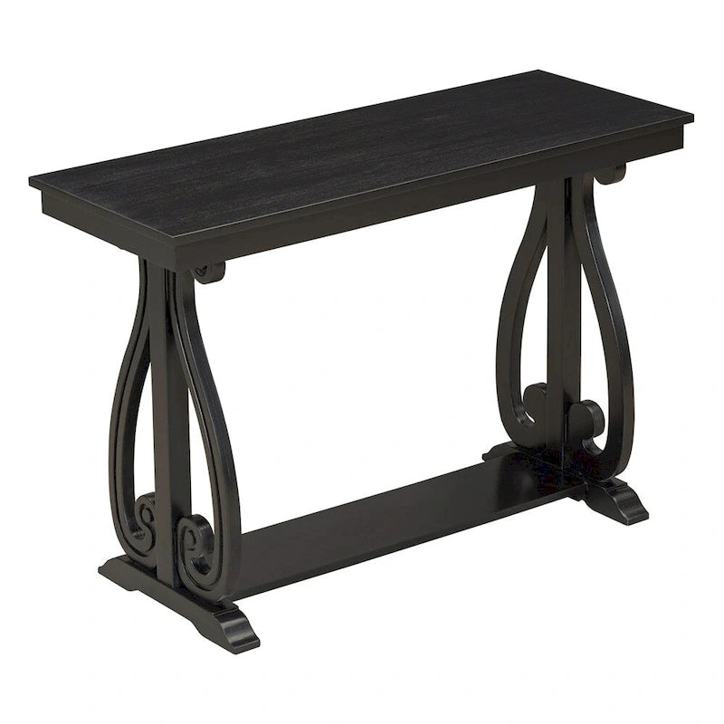 48 Inch Rustic Farmhouse Entryway Console Table