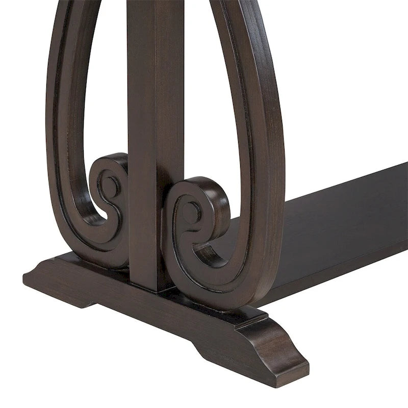 48 Inch Rustic Farmhouse Entryway Console Table