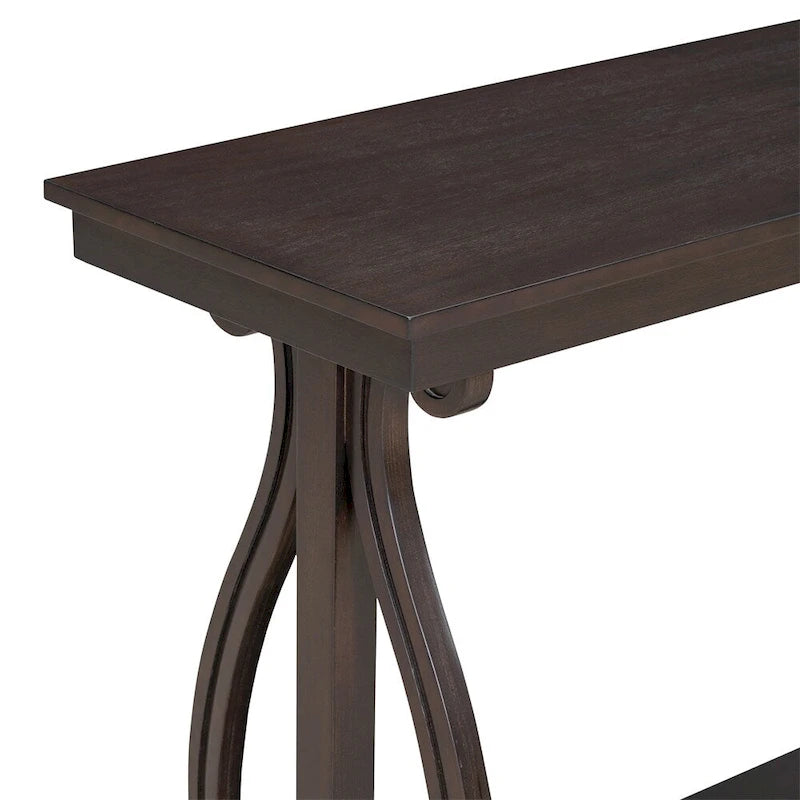 48 Inch Rustic Farmhouse Entryway Console Table