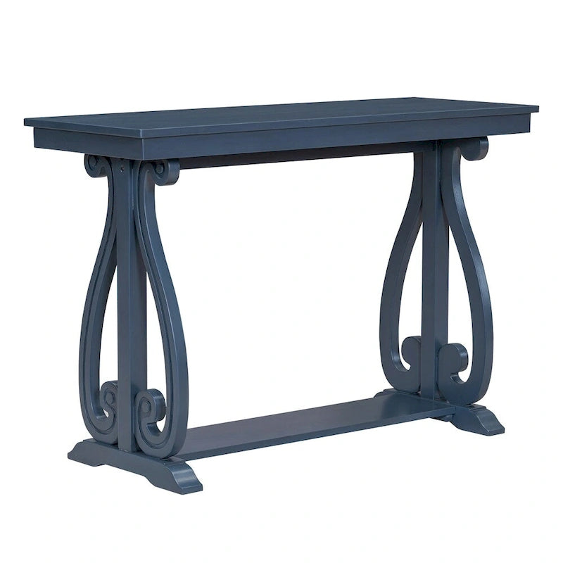 48 Inch Rustic Farmhouse Entryway Console Table