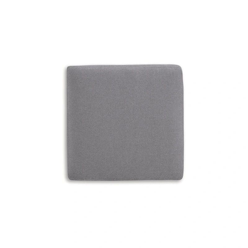 Dark Gray Oversized Accent Ottoman for Living Room