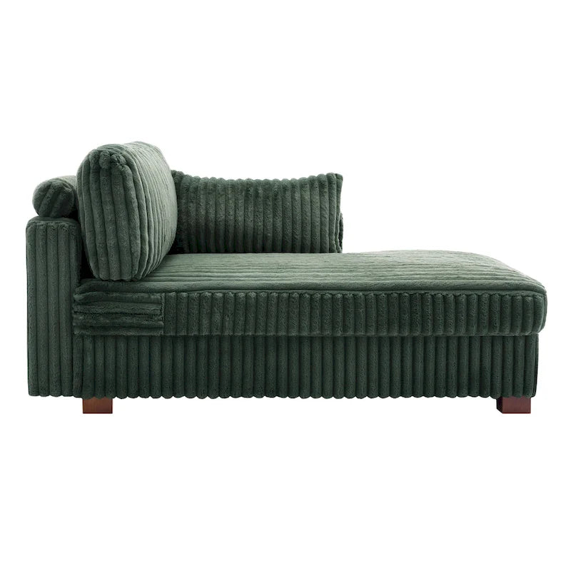 Oversized Right-Facing Chaise Lounge Sofa for Living Room