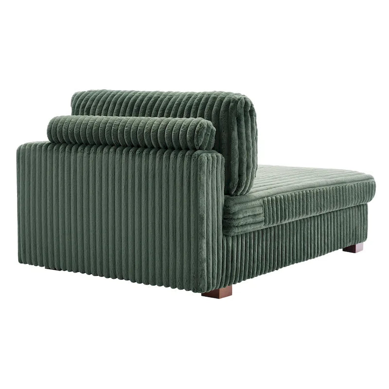 Oversized Right-Facing Chaise Lounge Sofa for Living Room