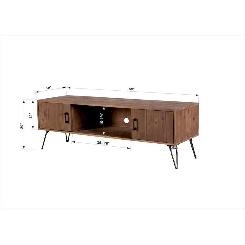 70.87 Inch TV Cabinet with 3 Storage Drawers for Living Room