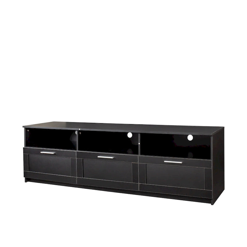 70.87 Inch TV Cabinet with 3 Storage Drawers for Living Room