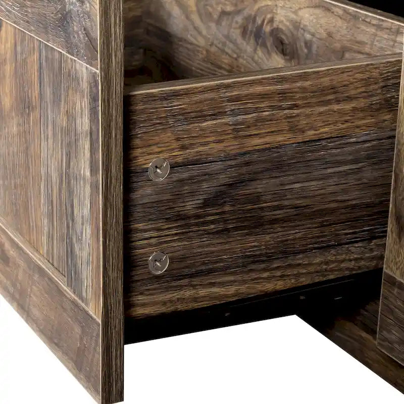 70.87 Inch TV Cabinet with 3 Storage Drawers for Living Room