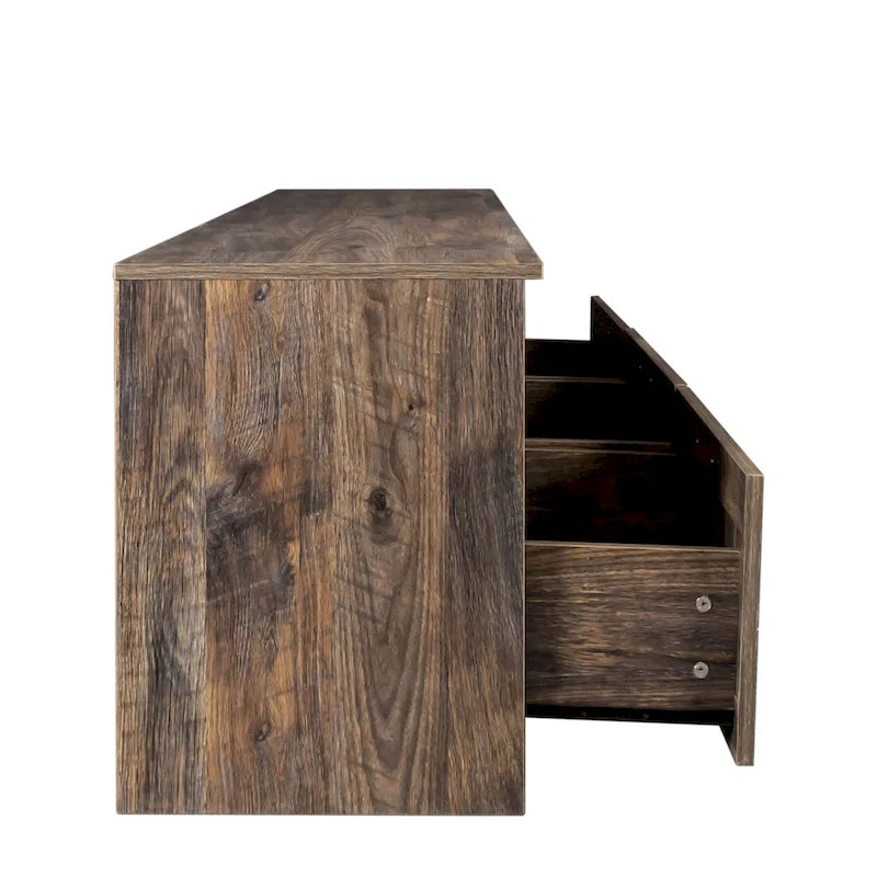 70.87 Inch TV Cabinet with 3 Storage Drawers for Living Room