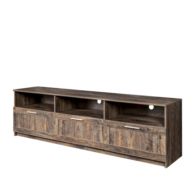 70.87 Inch TV Cabinet with 3 Storage Drawers for Living Room