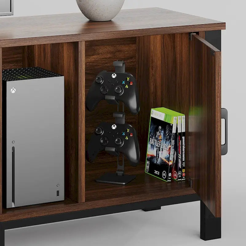 80 Inch LED TV Stand with 2 Drawers for TVs up to 85 Inch