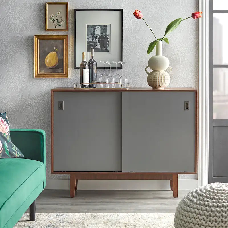 Narrow Console Table for Entryway or Living Room