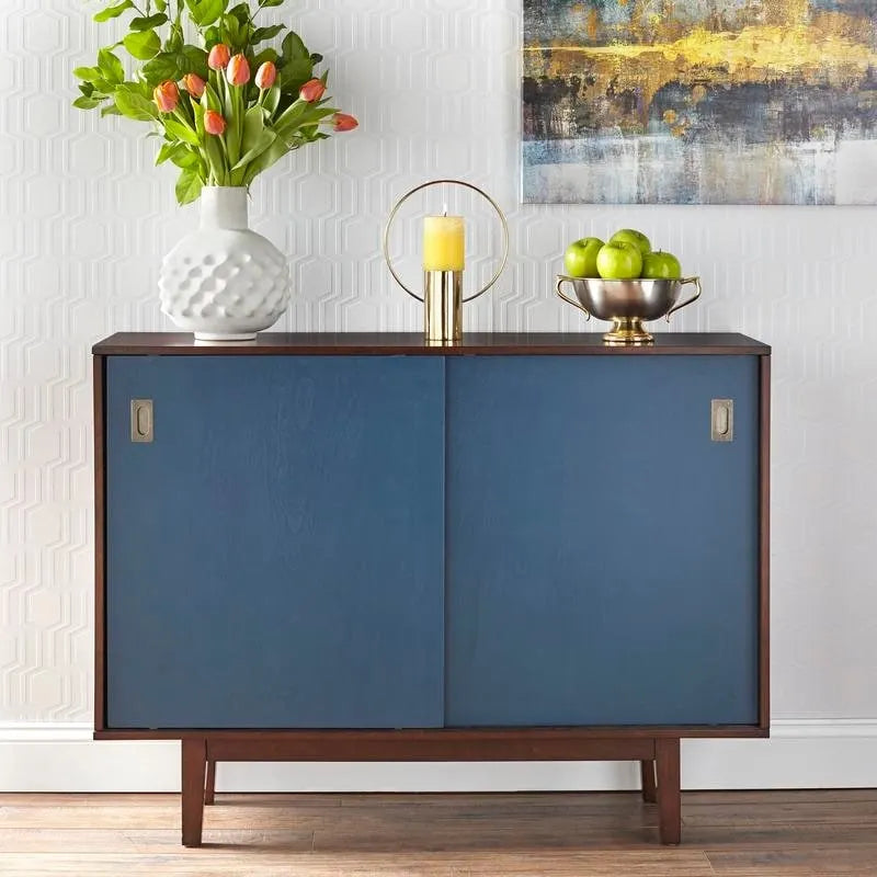 Narrow Console Table for Entryway or Living Room