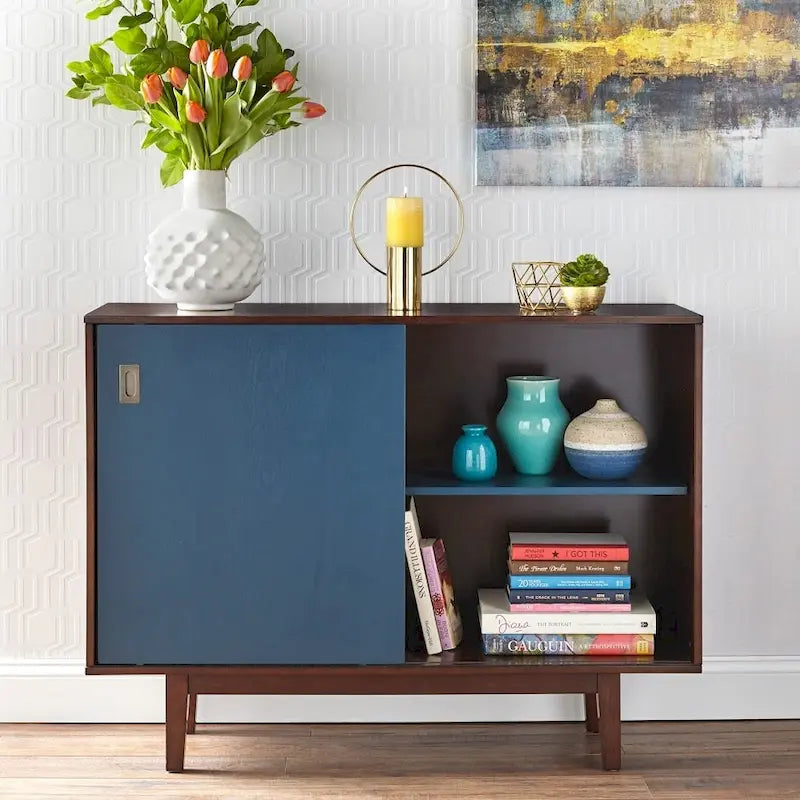 Narrow Console Table for Entryway or Living Room