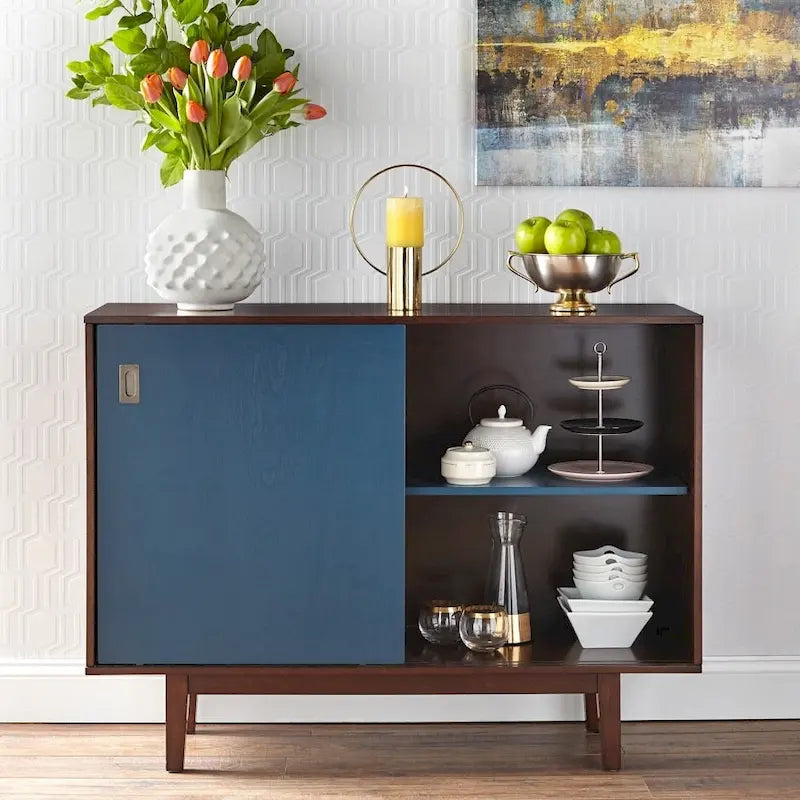 Narrow Console Table for Entryway or Living Room