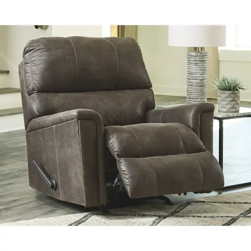 Brown Rocker Recliner Chair for Living Room