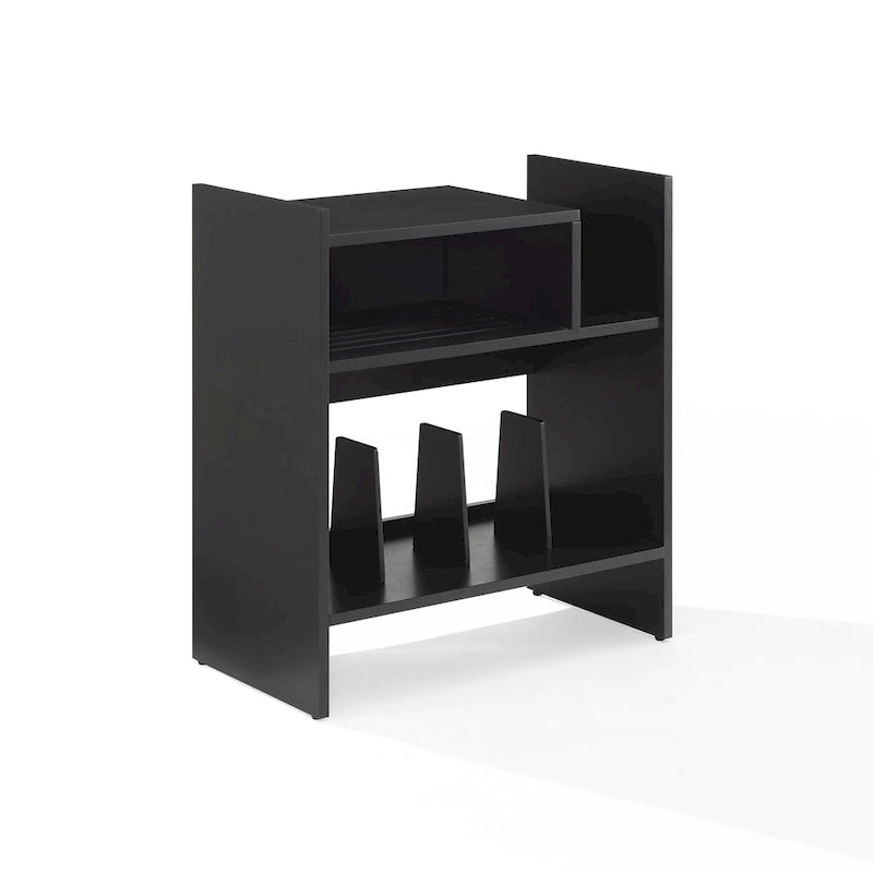 Multi‑Tier Record Player Cabinet, Vinyl Album Storage Shelf