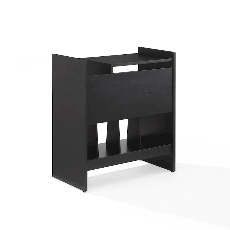 Multi‑Tier Record Player Cabinet, Vinyl Album Storage Shelf