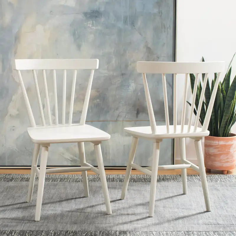 Farmhouse Spindle Dining Chair Set of 2 - 20Wx20Dx33H