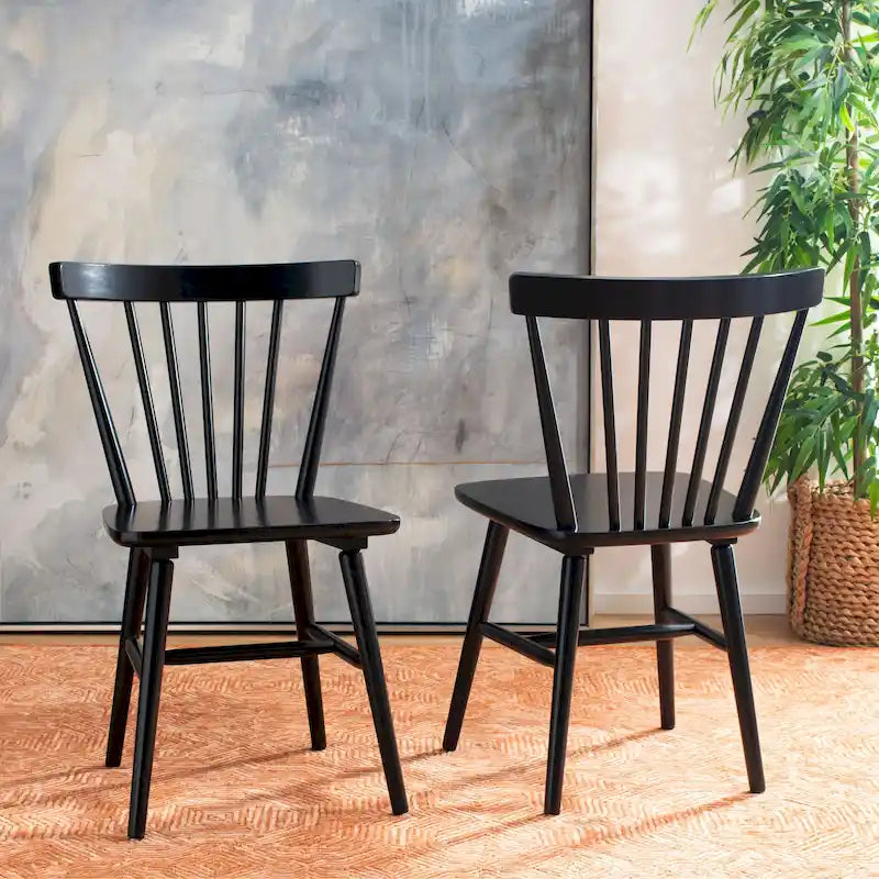 Farmhouse Spindle Dining Chair Set of 2 - 20Wx20Dx33H