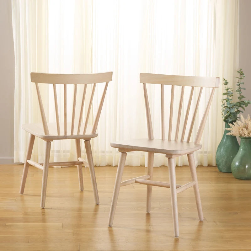 Farmhouse Spindle Dining Chair Set of 2 - 20Wx20Dx33H