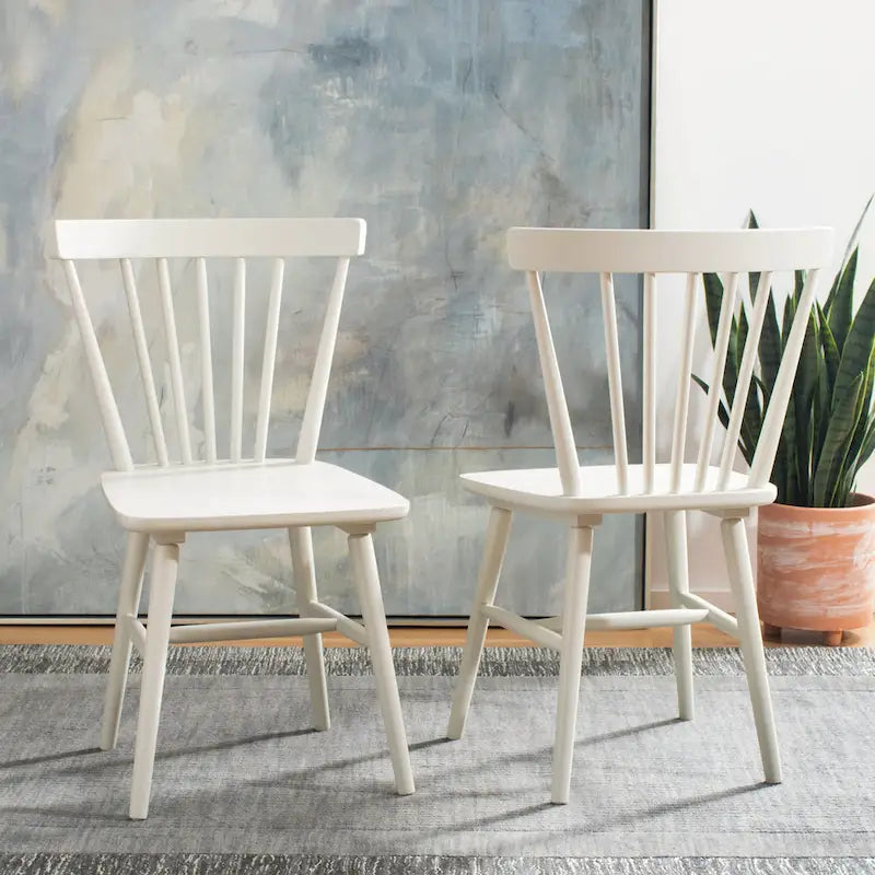 Farmhouse Spindle Dining Chair Set of 2 - 20Wx20Dx33H