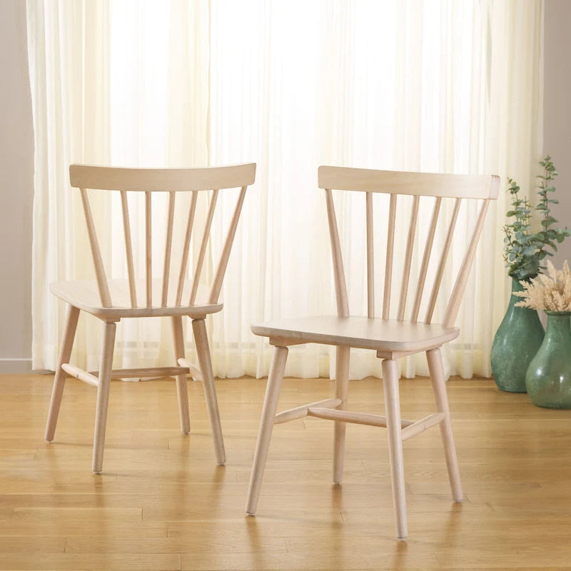 Farmhouse Spindle Dining Chair Set of 2 - 20Wx20Dx33H