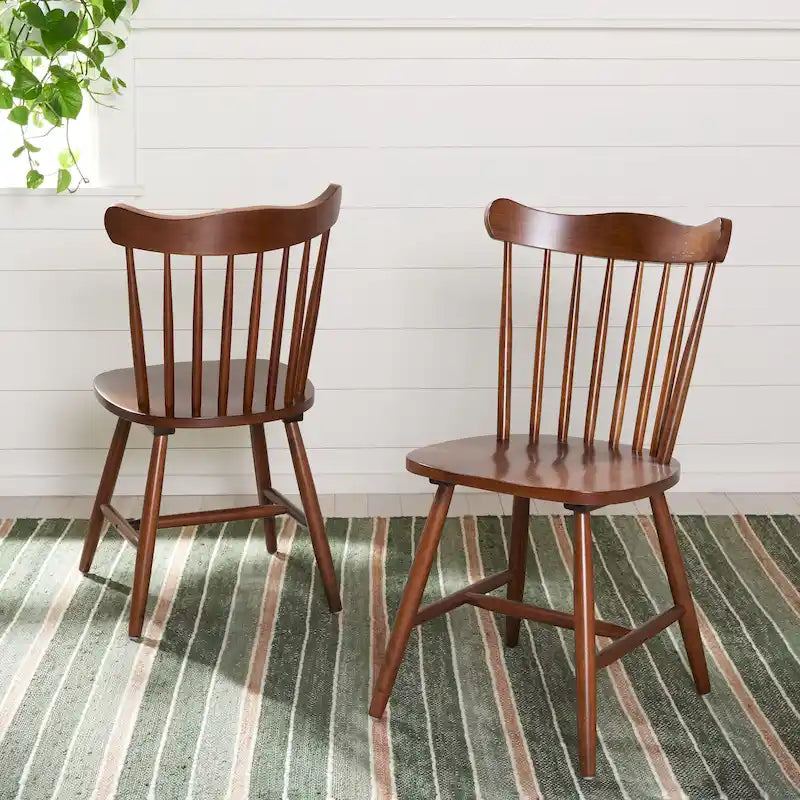 Windsor Spindle Back Dining Chair Set of 2 - 17Wx19Dx34H