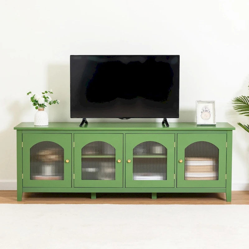 71 Inch Stylish TV Cabinet Entertainment Center Stand