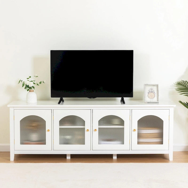 71 Inch Stylish TV Cabinet Entertainment Center Stand