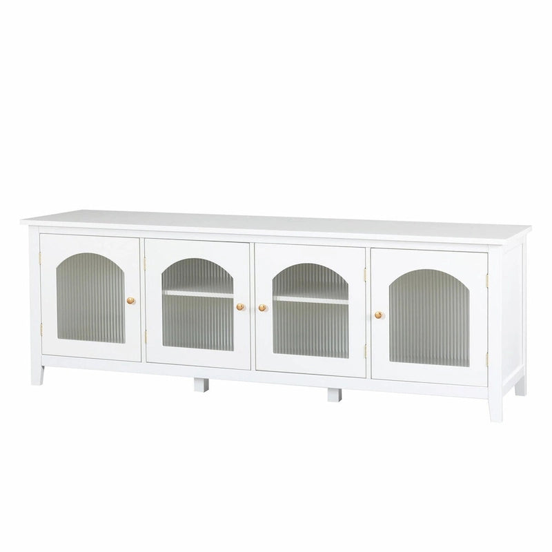71 Inch Stylish TV Cabinet Entertainment Center Stand
