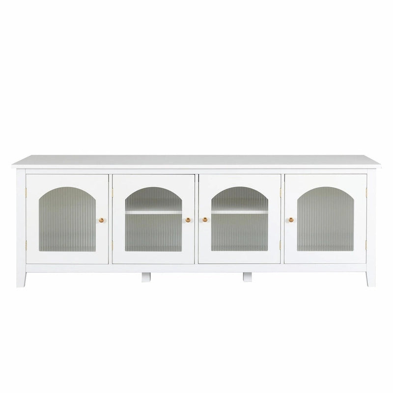 71 Inch Stylish TV Cabinet Entertainment Center Stand