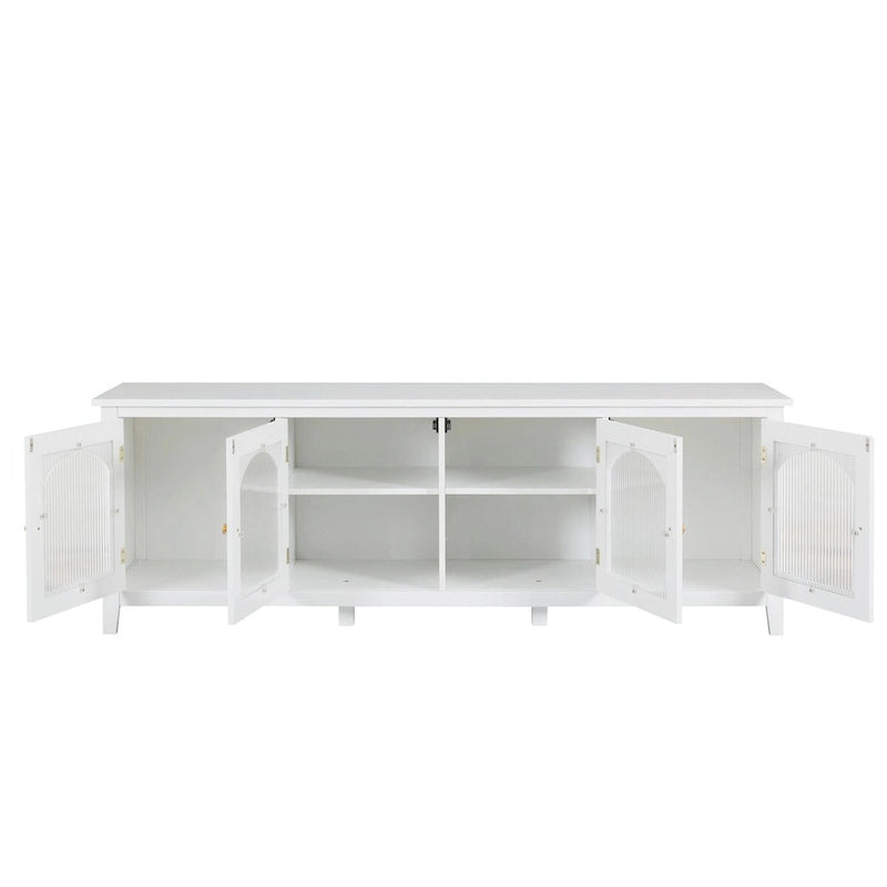 71 Inch Stylish TV Cabinet Entertainment Center Stand