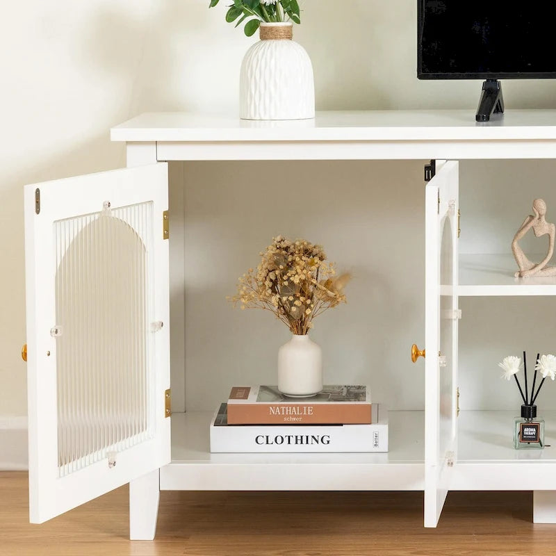71 Inch Stylish TV Cabinet Entertainment Center Stand