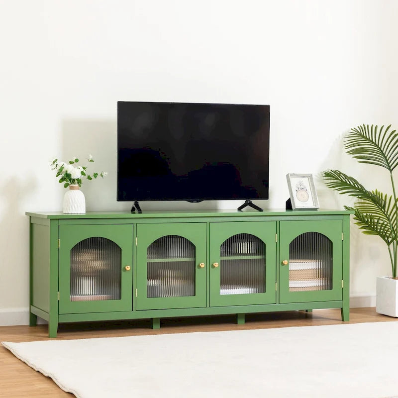 71 Inch Stylish TV Cabinet Entertainment Center Stand