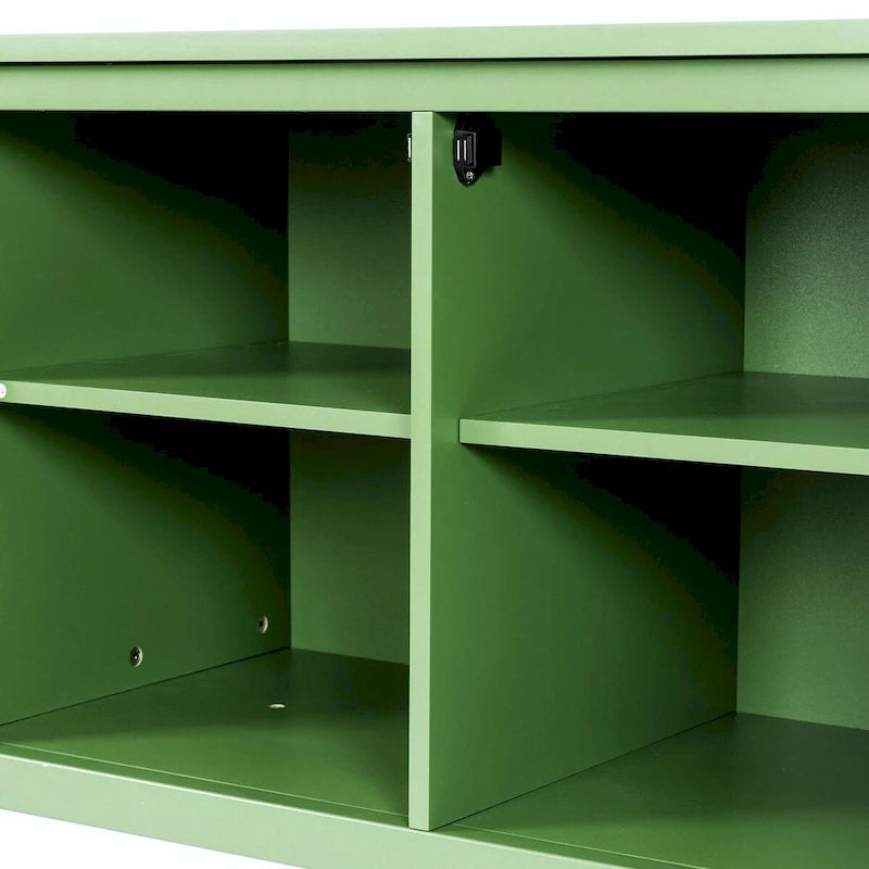 71 Inch Stylish TV Cabinet Entertainment Center Stand