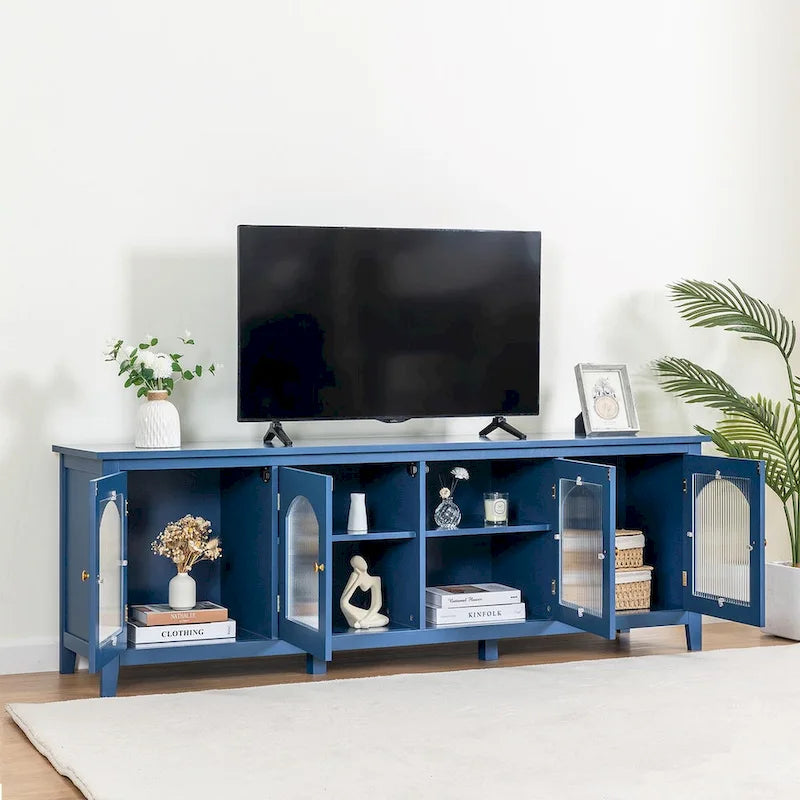 71 Inch Stylish TV Cabinet Entertainment Center Stand