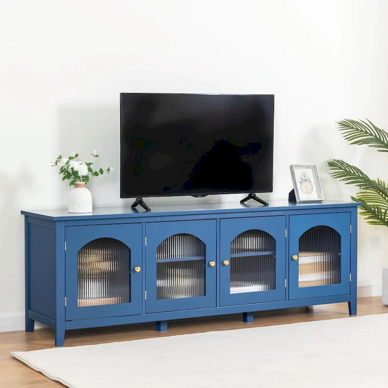 71 Inch Stylish TV Cabinet Entertainment Center Stand
