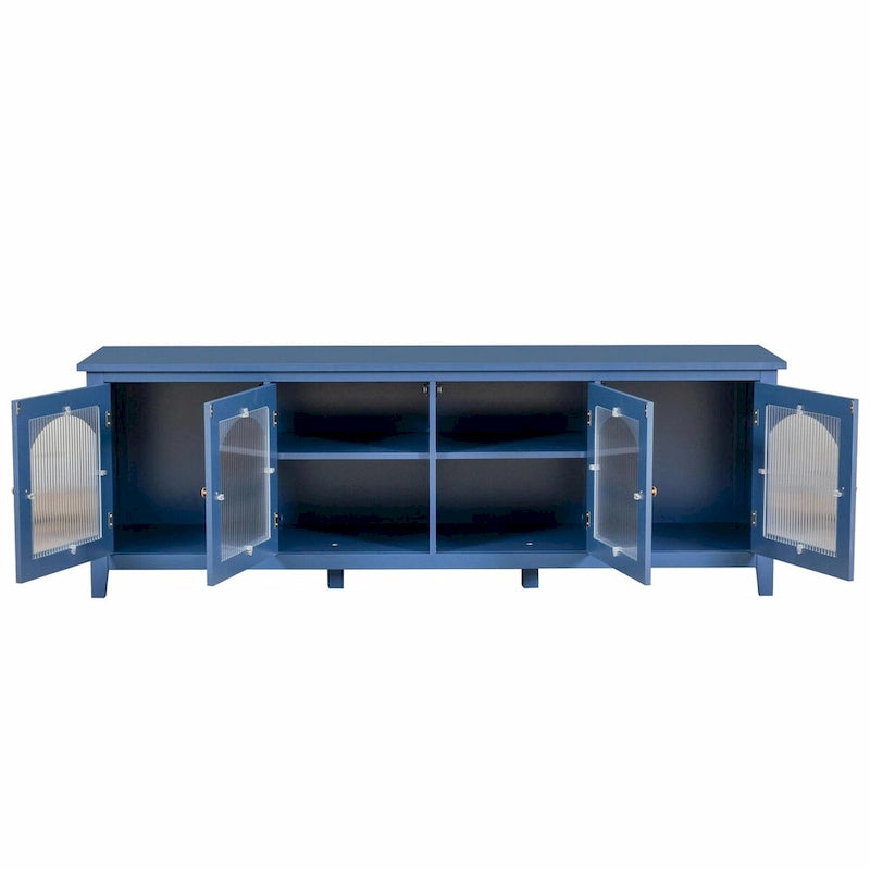 71 Inch Stylish TV Cabinet Entertainment Center Stand