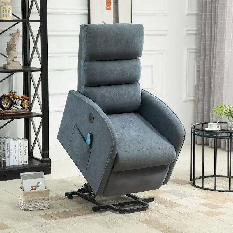 Modern Power Lift Massage Chair Electric Recliner with Heat