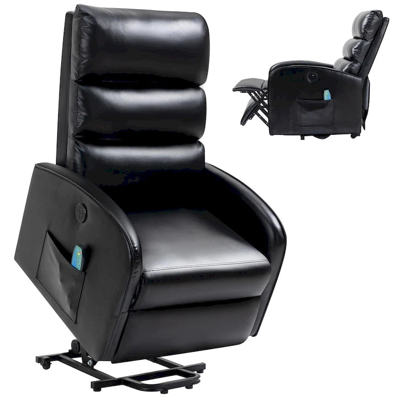 Modern Power Lift Massage Chair Electric Recliner with Heat