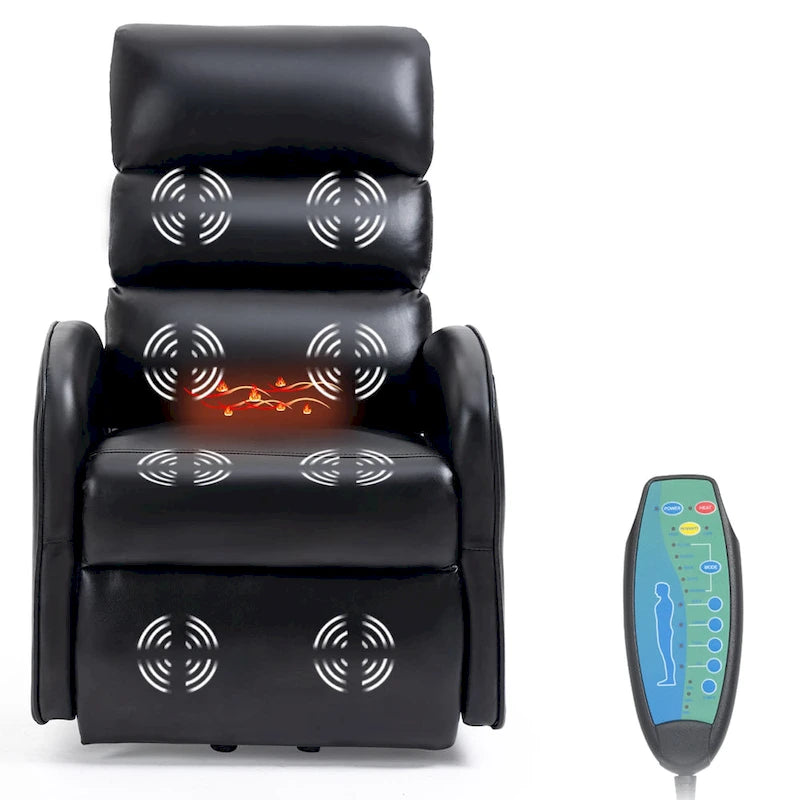 Modern Power Lift Massage Chair Electric Recliner with Heat