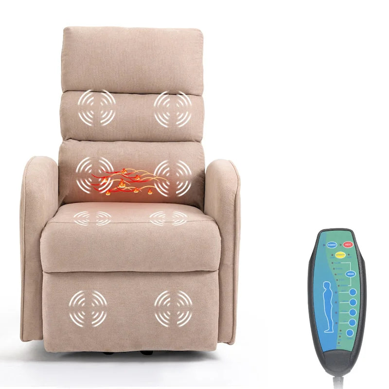 Modern Power Lift Massage Chair Electric Recliner with Heat