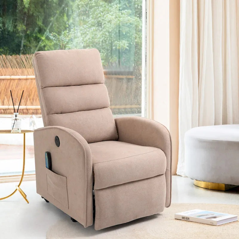 Modern Power Lift Massage Chair Electric Recliner with Heat