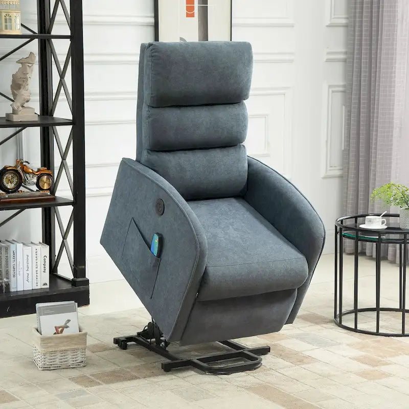 Modern Power Lift Massage Chair Electric Recliner with Heat